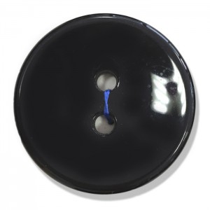 Glossy modern black button cod 903